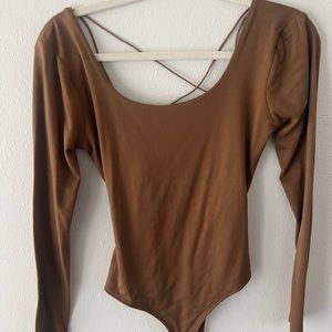 WINDSOR BACKLESS STRAPPY BODYSUIT